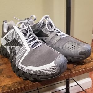 Men's Reebok Zig size 13 Gray and Light Gray